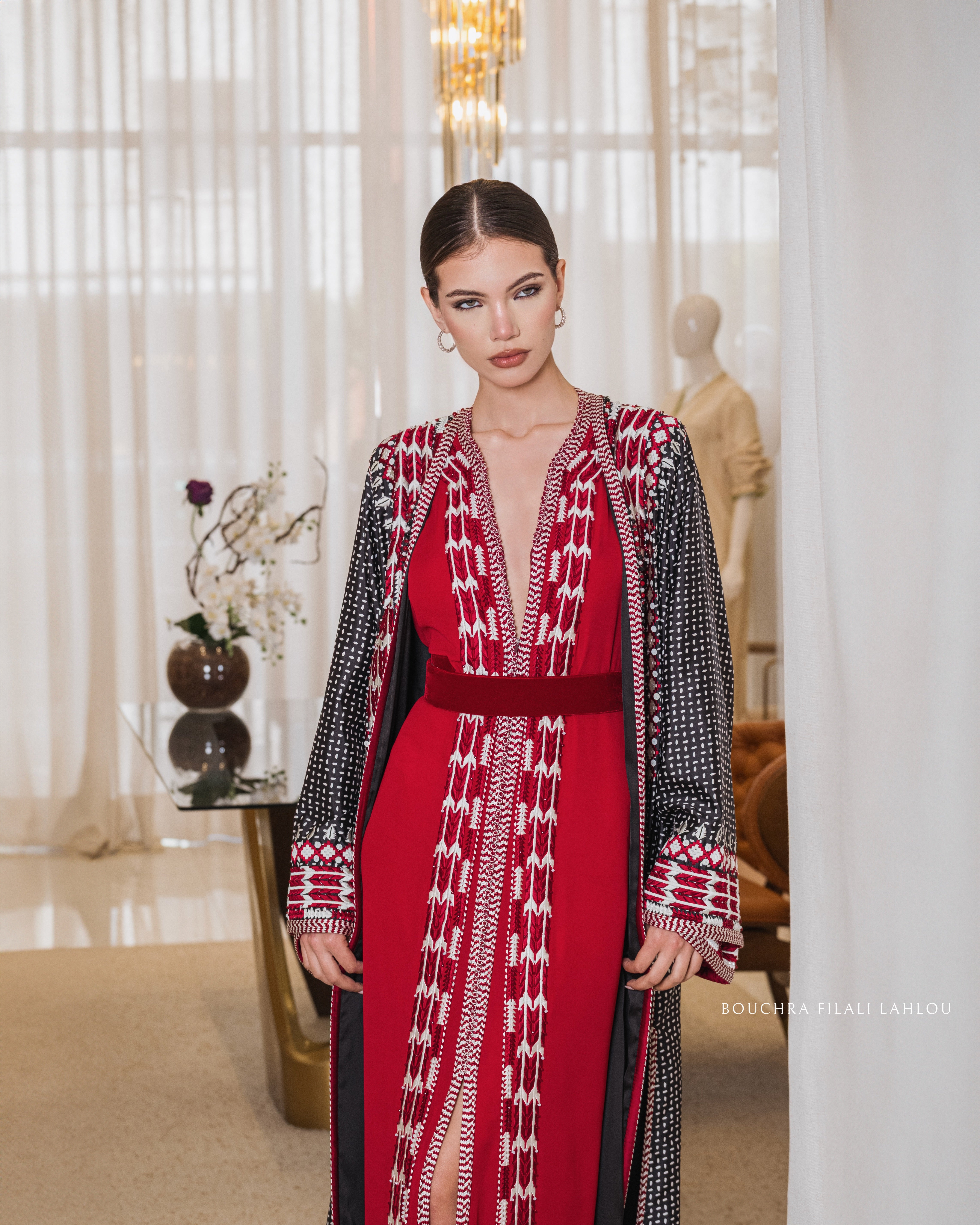 kimono marocain