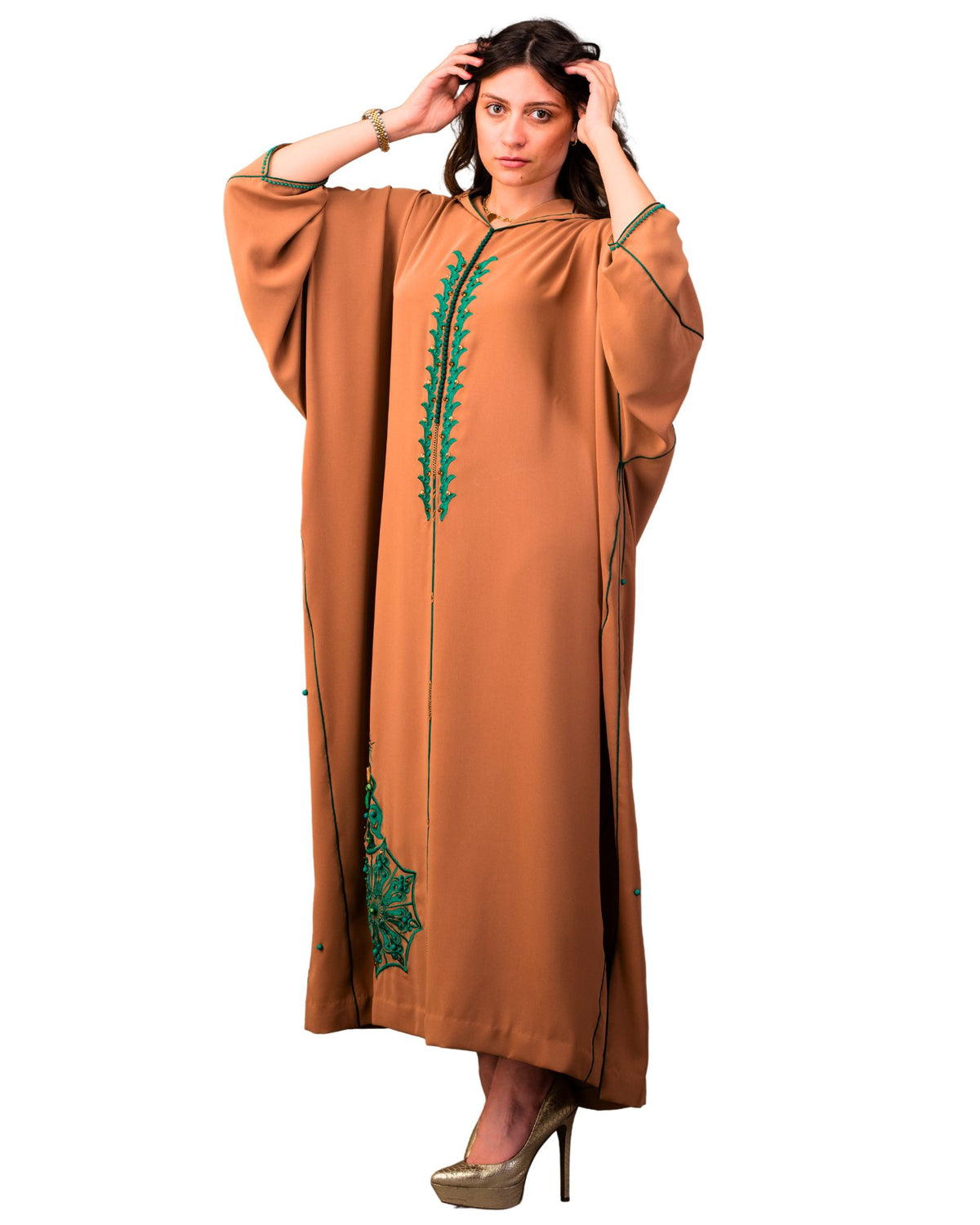 Djellaba Femme Premium - Caftan 1 Pièce - Sublime Djellaba Portable Djellaba Femme Premium - Caftan 1 Pièce - Sublime Djellaba Portable